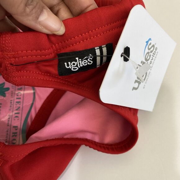 small reversible‎ dolfin brand uglies swim bottoms Women’s Red Beach Pool - Picture 6 of 16